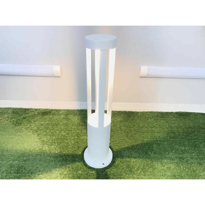 Lampione Per Giardino Lampada12w Led Esterno Ip65 Lampioncino Da Terra Bianco