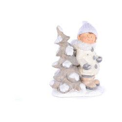 Livio con albero con luci h45cm precio