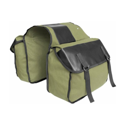 Portapacchi per borsa da bicicletta, doppia borsa laterale da 35 litri, borsa per ruota posteriore, riflettente, per bici / moto, verde características