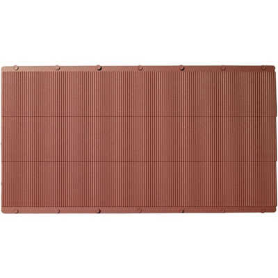 52430 H0, TT Piastra in plastica Rosso, Marrone (L x L) 200 mm x 100 mm Modello in plastica - Auhagen