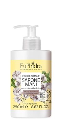 EUPHIDRA SAPONE LIQUIDO FIORI DI COTONE 250 ML