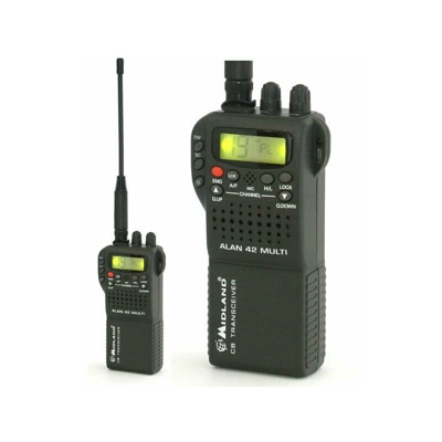 Midland radio cb alan 42 ds multi banda ricetrasmittente baracchino portatile