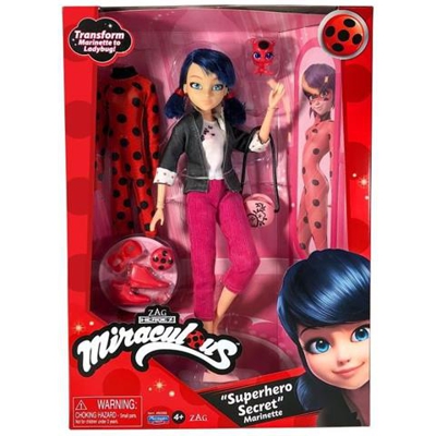 Miraculous Ladybug - Fashion Doll 26 Cm Ei Suoi Due Outfit