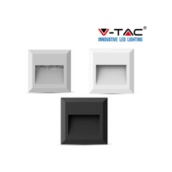 S-dshop - V-TAC SEGNAPASSO LAMPADA FARETTO FARO LED ESTERNO VT-1152 2W=10W 60LM-freddo-BIANCO precio