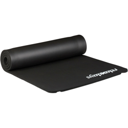 Tappetino da Yoga, 1 cm, Tappeto da Fitness, Accessori per Pilates & Aerobica, Sport, LxP 60 x 180 cm, Nero en oferta