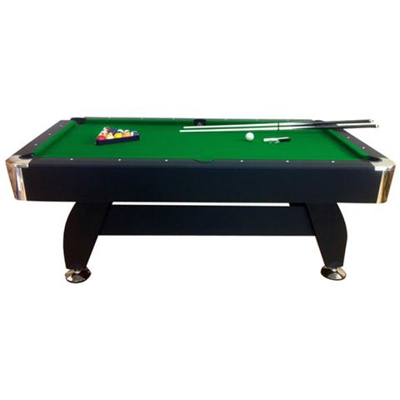 Tavolo Da Bigliardo 7 Ft + Accessori Per Carambola - Snooker Verde 188 X 96 Cm Biglie Stecche Incluse.