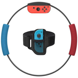 Ring Fit Adventure Leg Strap E 2 Ring-con Grip Per Nintendo Switch, Switch Ring Fit Adventure Leg Band Sport Strap, Con Anello Antiscivolo Antiscivolo (ring Con E Joy-con Non Inclusi) en oferta