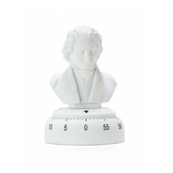 Timer Da Cucina Beethoven Kitchen Timer Bianco Kikkerland en oferta