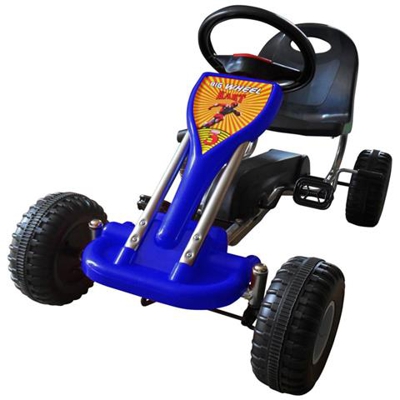 Go Kart a Pedali Blu