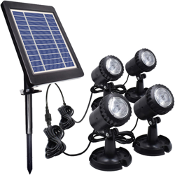 Luce subacquea solare BSV-SL204, blu - blu en oferta