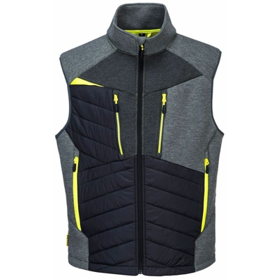 Portwest - Gilet imbottito DX4 | NEUTRO (SENZA PERSONALIZZAZIONE) - XXXL - GrigioMetallo - Grigio Metallo