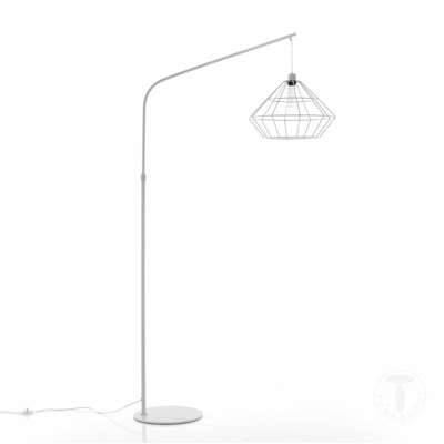 Lampada da terra DIAMOND WHITE