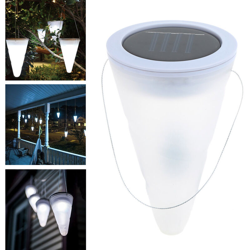 Lampada a sospensione solare a LED cono a sospensione precio