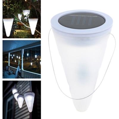 Lampada a sospensione solare a LED cono a sospensione