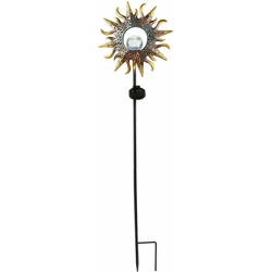 Lampada con presa di terra a fiamma di simulazione solare in ferro battuto | sole di tipo B. fiamma blu - sole di tipo B. fiamma blu precio