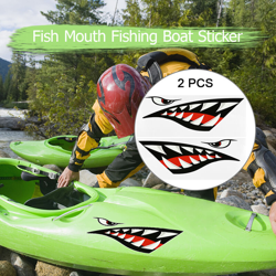 Y7006r - Adesivo M2051 Shark Kayak, rosso en oferta