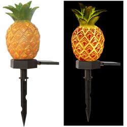 Luce solare per esterni da esterno | luce singola ad ananas - luce singola ad ananas en oferta