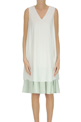 Linen and cotton double dress en oferta