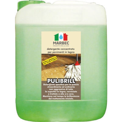 PULIBRILL 5 LT | Detergente igienizzante per pavimenti in legno