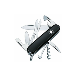 Coltello da Tasca Scalatore (14 Funzioni, Lama, Forbici, Cavatappi) Nero - Victorinox en oferta