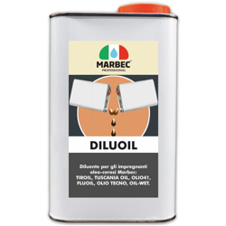 Marbec - DILUOIL 1LT | Diluente per prodotti impregnanti oleo-cerosi características