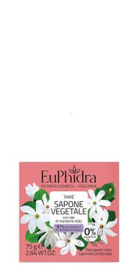 EUPHIDRA SAPONETTA VEGETALE TIARE' 75 G