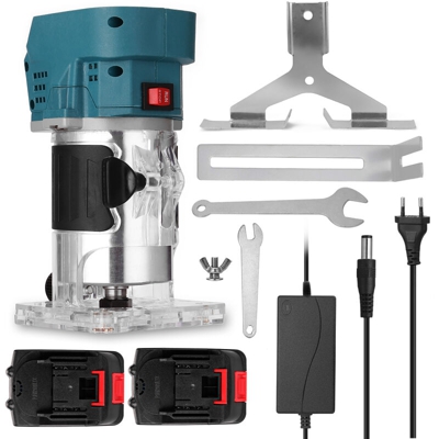 Rifilatrice a batteria al litio senza spazzole, macchina per incisione, 2 batterie e 1 carica, standard europeo 220V