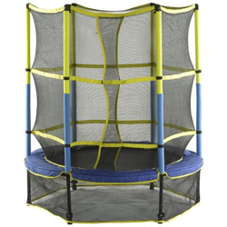 Mini Trampolino per Bambini Tappeto Elastico con Rete di Sicurezza 140 cm precio