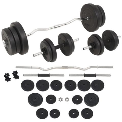 Set Bilanciere E Manubri Da 60 Kg