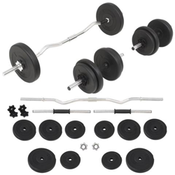 Set Bilanciere E Manubri Da 30 Kg características