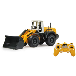 Caricatore a Ruote RC Liebherr 564 2,4 G 1:20 - Giallo - Jamara en oferta