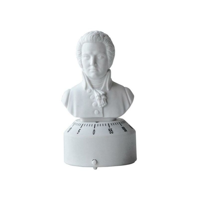 Timer Da Cucina Mozart Kitchen Timer Bianco Kikkerland