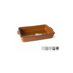 Pirofila Rettangolare In Terracotta Cm 27X17 en oferta