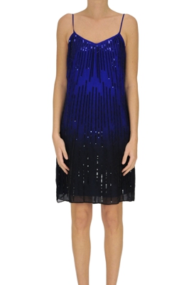 Sequined mini dress