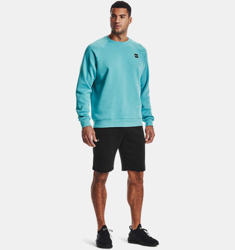 Felpa UA Rival Fleece Crew da uomo en oferta