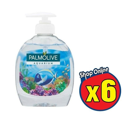 6 SAPONE LIQUIDO MANI ACQUARIUM DA 300 ML - Palmolive