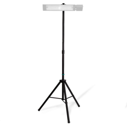 Treppiede|Supporto da pavimento per Riscaldatore PH502AC e PH503AC. Telescopico ed estendibile 110-180cm. Leggero e robusto. Nero opaco - Vonroc precio