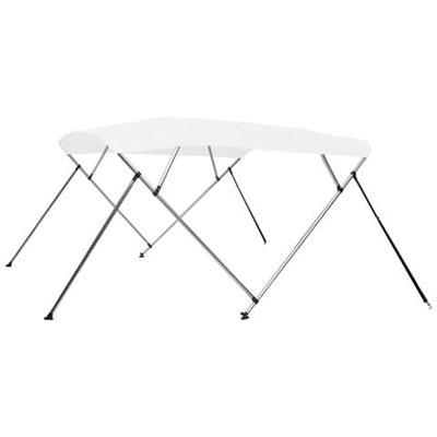 Bimini Di Prua Con Tendalino A 4 Archi Bianco 243x196x117 Cm