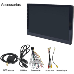 10.1 '2 DIN auto MP5 stereo Quad Core WIFI DAB GPS Lettore video Radio características