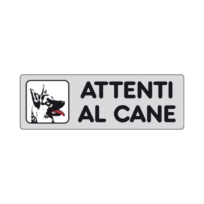 Ist - Etic. Ades. 150X50 'Attenti Al Cane'