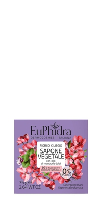 EUPHIDRA SAPONETTA VEGETALE FIORI DI CILIEGIO75 G