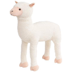 Alpaca Di Peluche Giocattolo Bianca Xxl en oferta