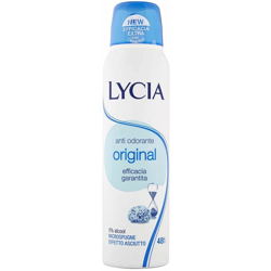 Lycia Deodorante Spray Original 150Ml características