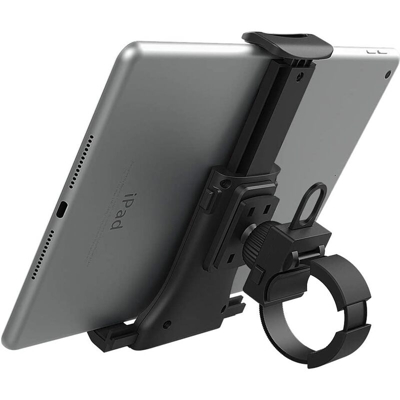 Porta Cellulare da Bici, Supporto per Telefono da Bicicletta, Sostegno Phone o Tablet Manubrio Universale per Smartphone, Regolabile e 360° Rotabile