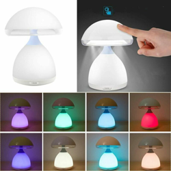 Lampada Led Luce Bianca 7 Colori Rgb .cromoterapia Lume Lumetto Da Comodino en oferta