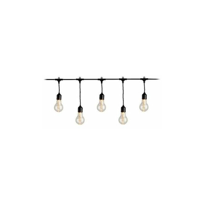 Kit 20 Lampadine Led Appese con Cavo Estensibile Bianco Caldo - Kaemingk