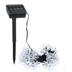 stringa solare modalita 50LED luce color pesca 8 características