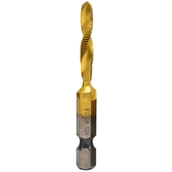 Maschio a macchina per viti 1PC M-3 / M-4 / M5 / M6 / M-8 / M-10 HSS4241 oro resistente all'usura e M5 en oferta