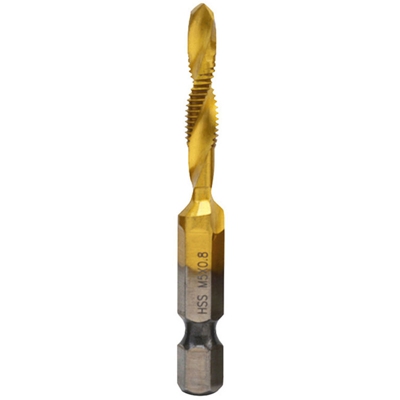 Maschio a macchina per viti 1PC M-3 / M-4 / M5 / M6 / M-8 / M-10 HSS4241 oro resistente all'usura e M5