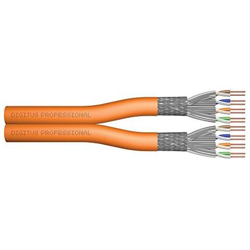 Assmann Electronic DK-1743-VH-D-1 Cavo di Rete 100 m Cat7 S / FTP (S-STP) Arancione precio